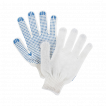 Рабочие перчатки хб (5 нитей - точка)